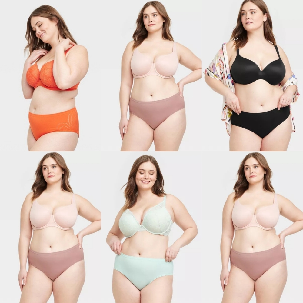 Bundle 6 Seamless Hipster Underwear - Auden